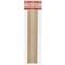 Good Wood By Leisure Arts - Square Dowel, 12"X3/4" Red 3Pc, Pine Wood, Pine Wood Strips, Sticks, Hobby Wood, Pieces For Crafting, Square Dowels